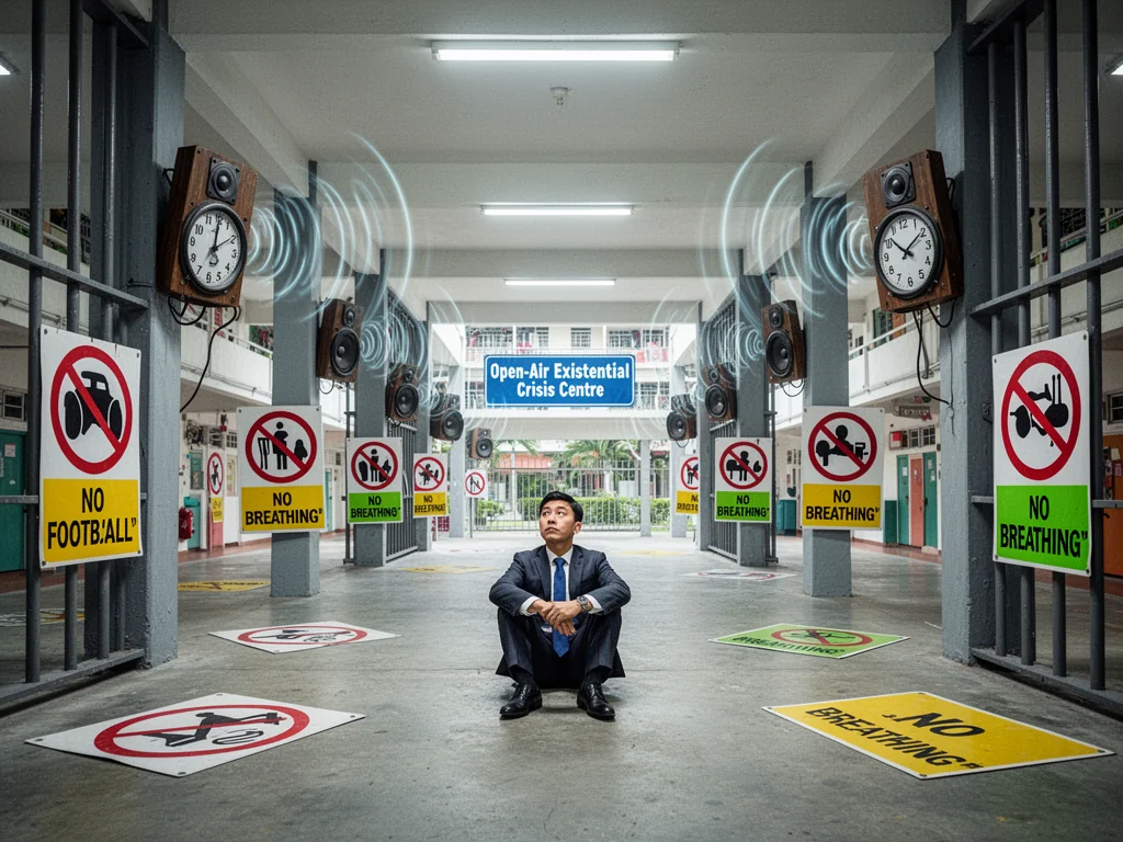 Singapore Slurp: Singapore Rebrands Void Decks As ‘Premium Outdoor Sadness Museums’