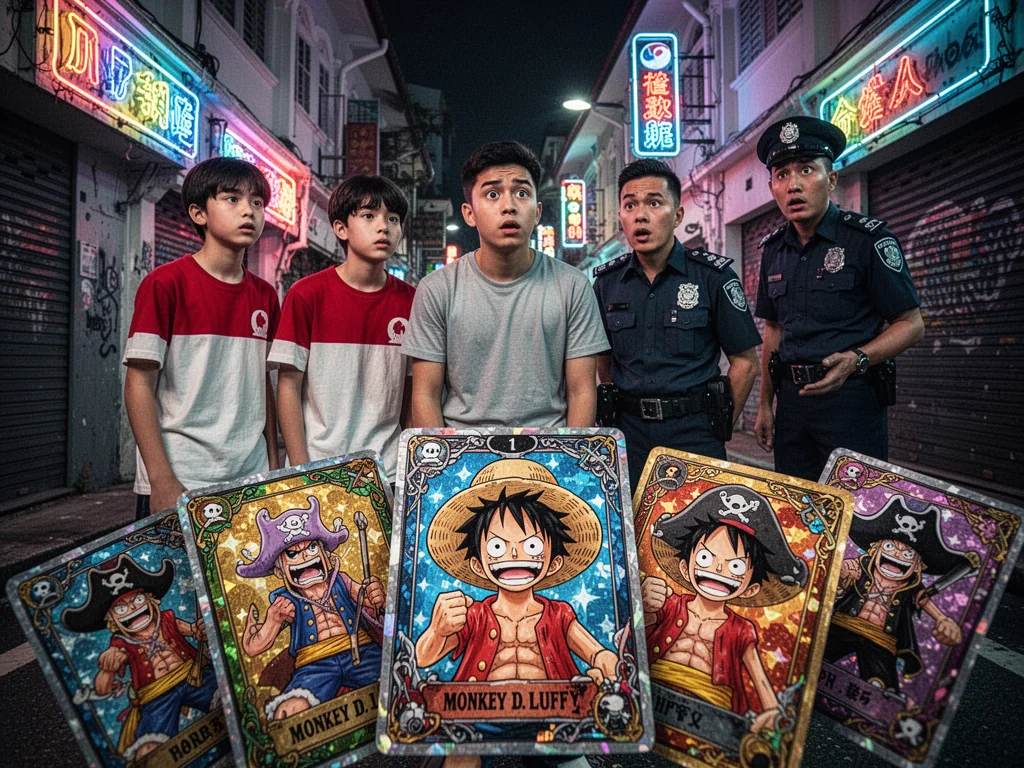 Singapore Slurp: Singapore Teens Risk Twenty Years Jail For Cardboard Pirates
