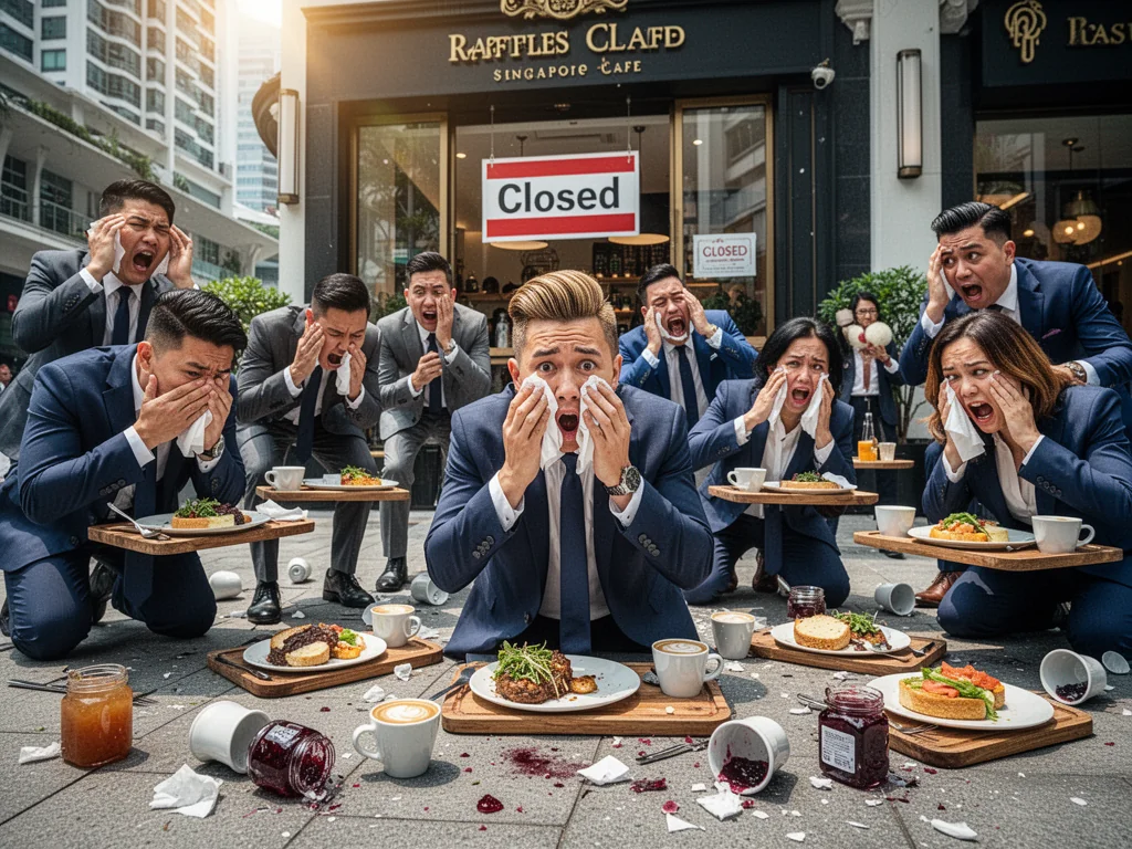 Singapore Slurp: Sinkies Realise They Are Destitute As Providore Closes All Outlets