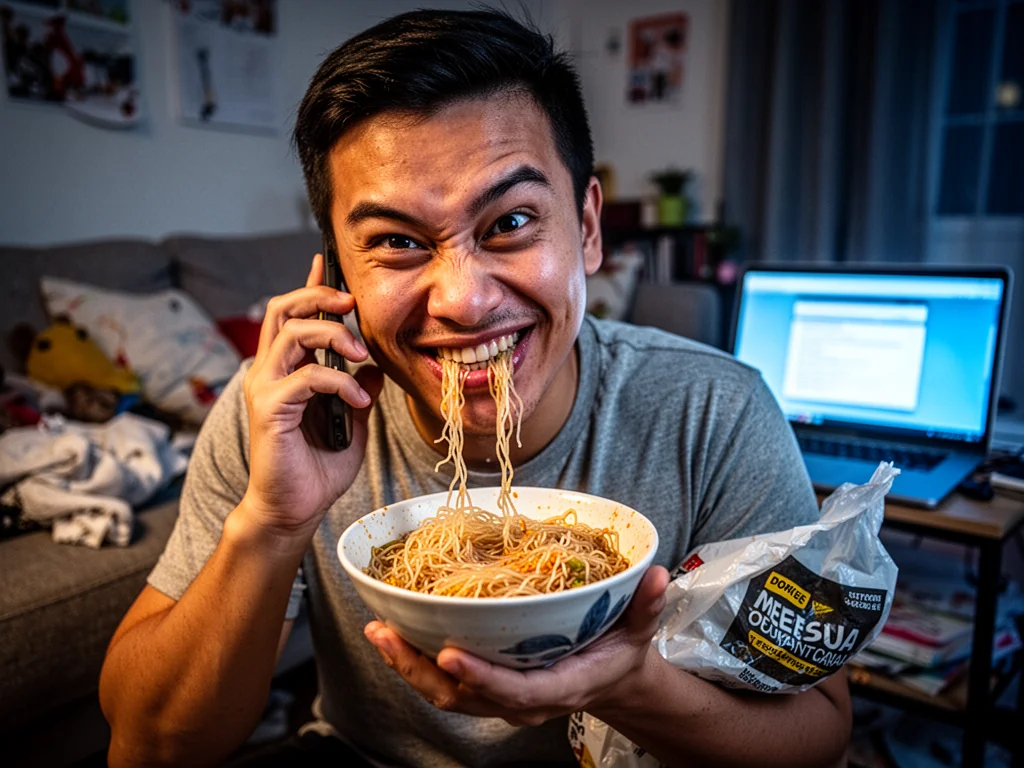 Singapore Slurp: Sinkie Discovers Genius Life Hack To Get Free Mee Sua