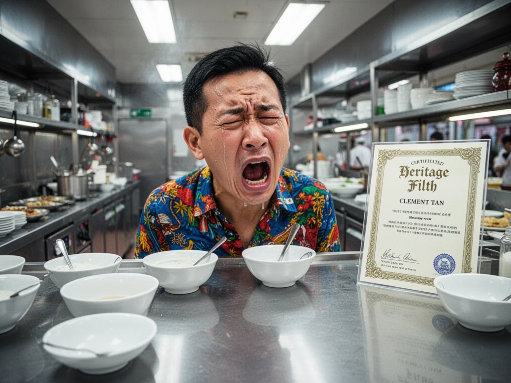 Singapore Slurp: Singaporean Man Demands Authentic 1960s Cholera With Heritage Porridge