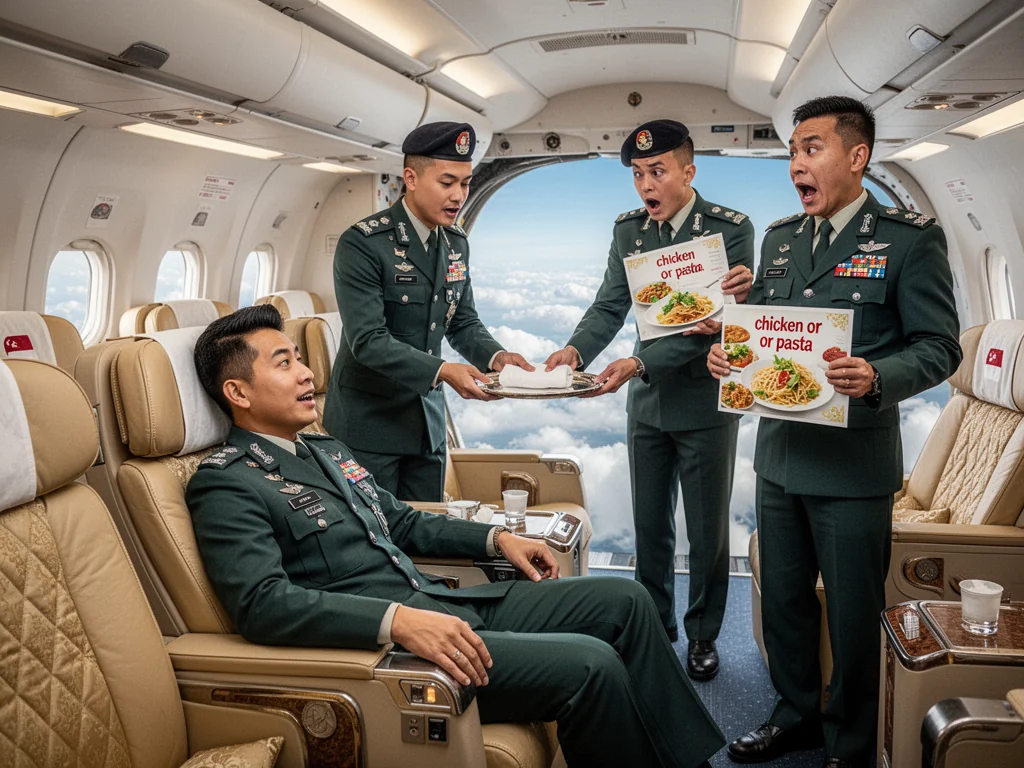 Singapore Slurp: RSAF Becomes Luxury GrabHitch Service For Ungrateful Overseas Sinkies