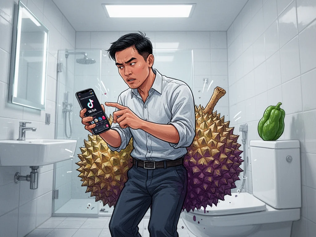 Singapore Slurp: One In Three Sinkies Proudly Owns A Protruding Arse Grape