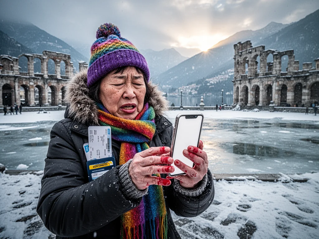 Singapore Slurp: Sinkies Rebrand Shivering in Empty Italy as High-Class Travel Strategy