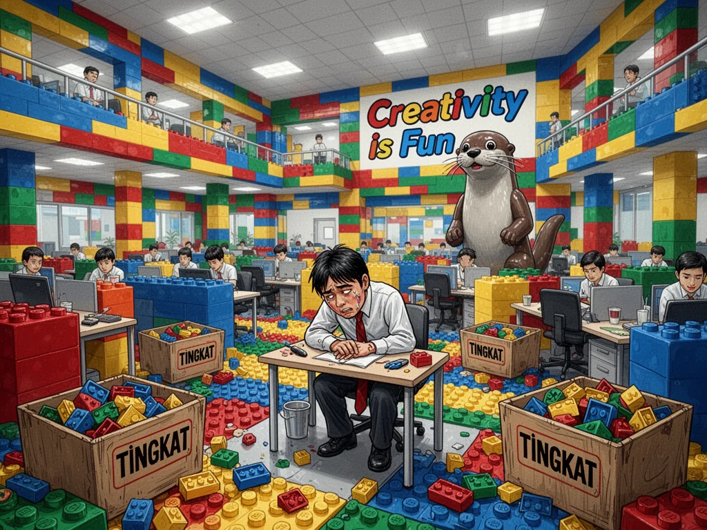 Singapore Slurp: Singaporeans Trapped In Massive Lego Office Now Paid In Bricks