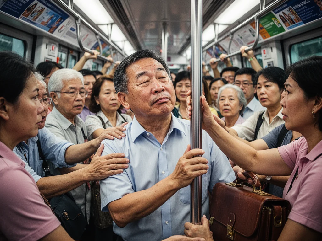 Singapore Slurp: Touch-Starved Sinkies Mistake Accidental MRT Grope For True Love