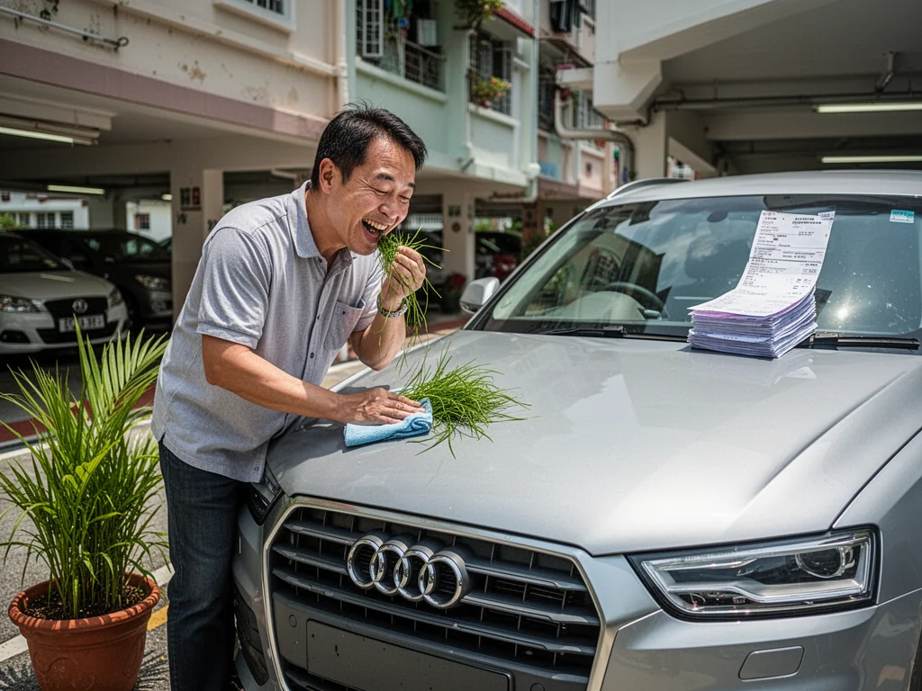 Singapore Slurp: New Audi styling prowess helps Sinkies hide their impending bankruptcy