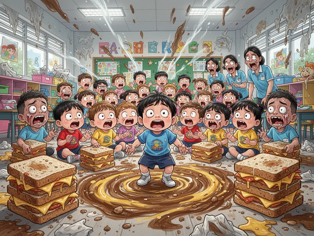 Singapore Slurp: Sinkie Toddlers Recreate Brown Friday During Eunos Norovirus Outbreak