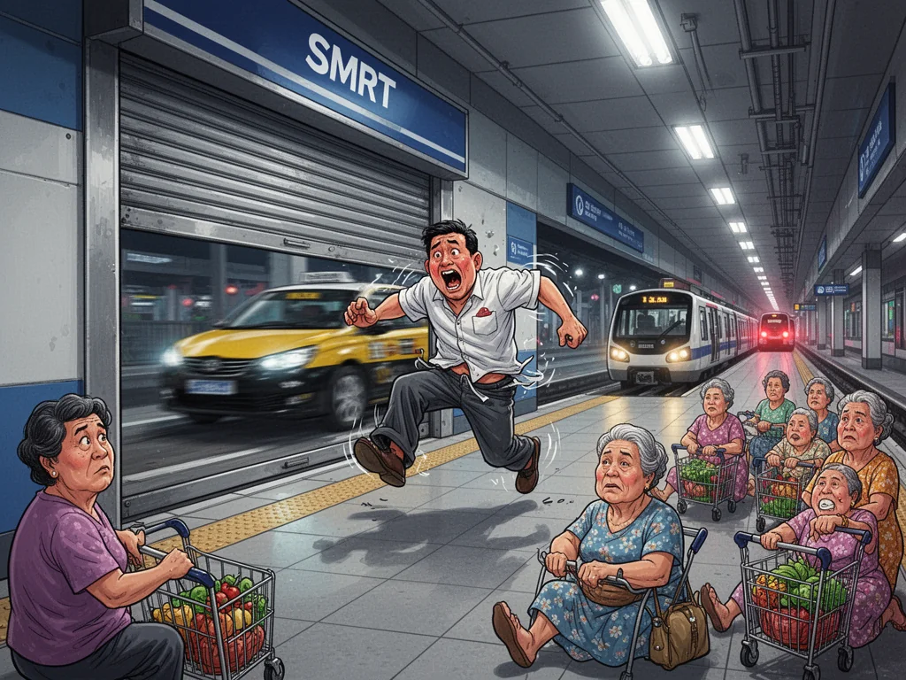 Singapore Slurp: Singapore Man Accepts Death After Missing Last SMRT Train