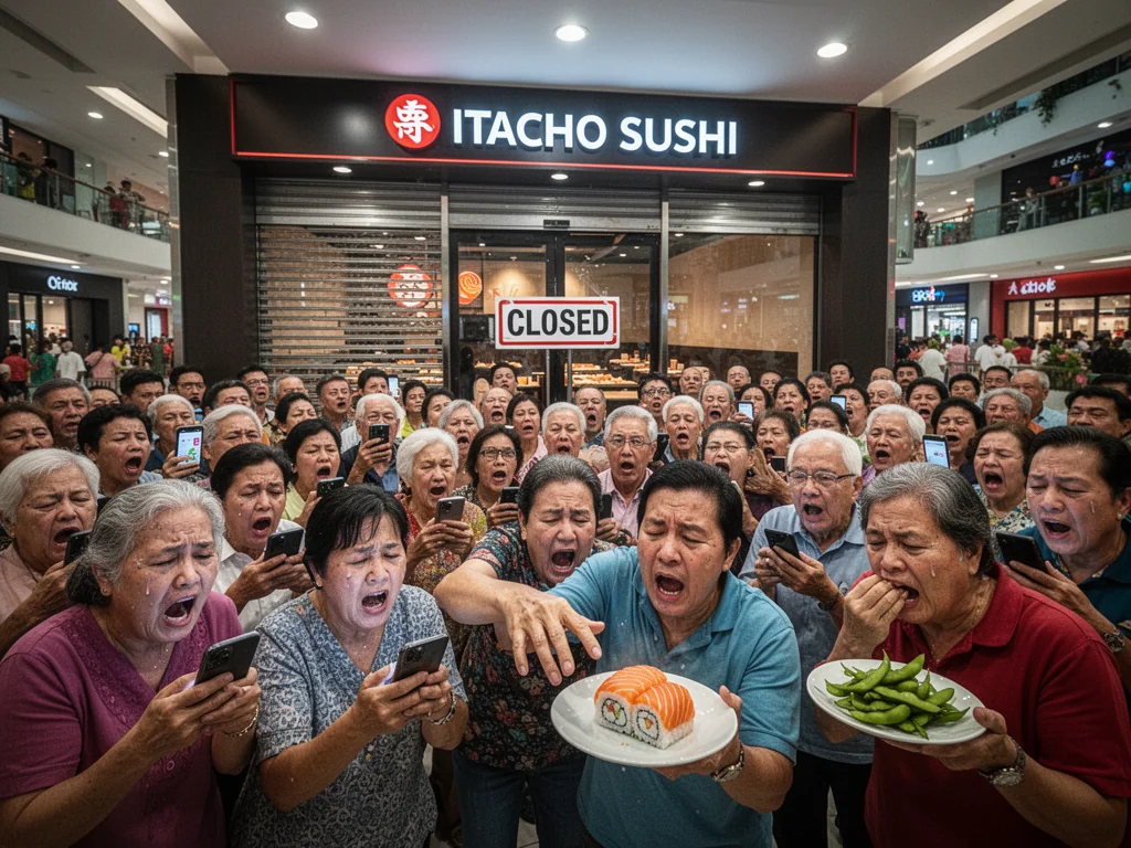 Singapore Slurp: Sinkies Distraught As Itacho Sushi Successfully Ghosts Entire Nation