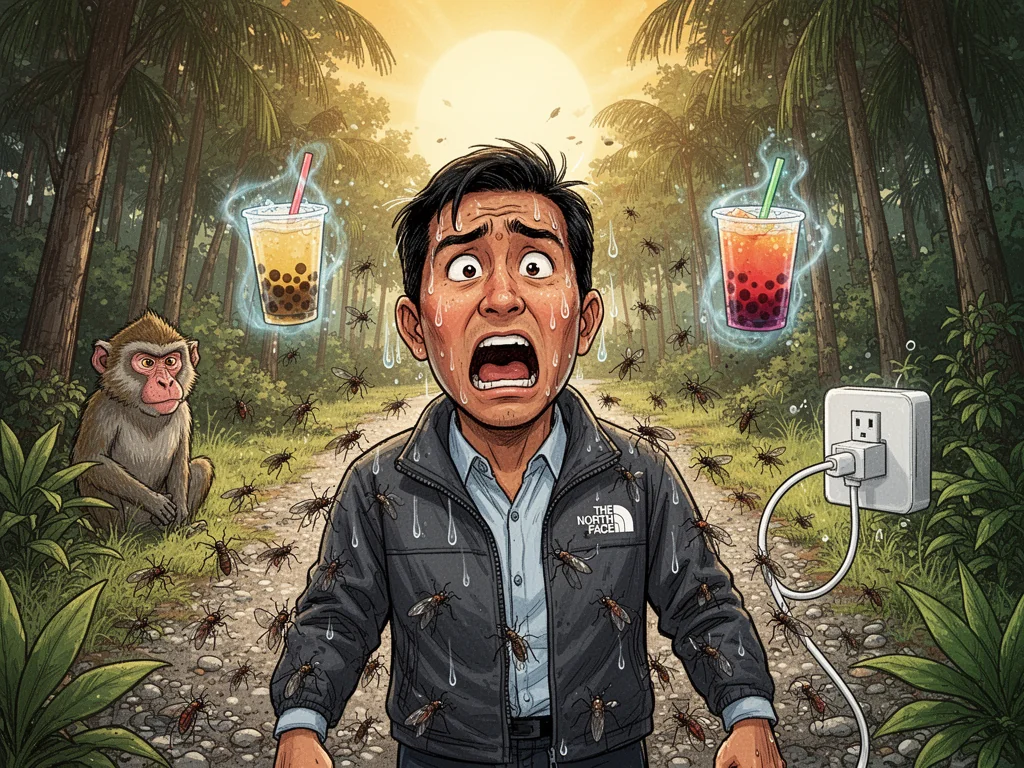 Singapore Slurp: Singapore Couple Survives Brutal 20-Minute Wilderness Trek On Coney Island