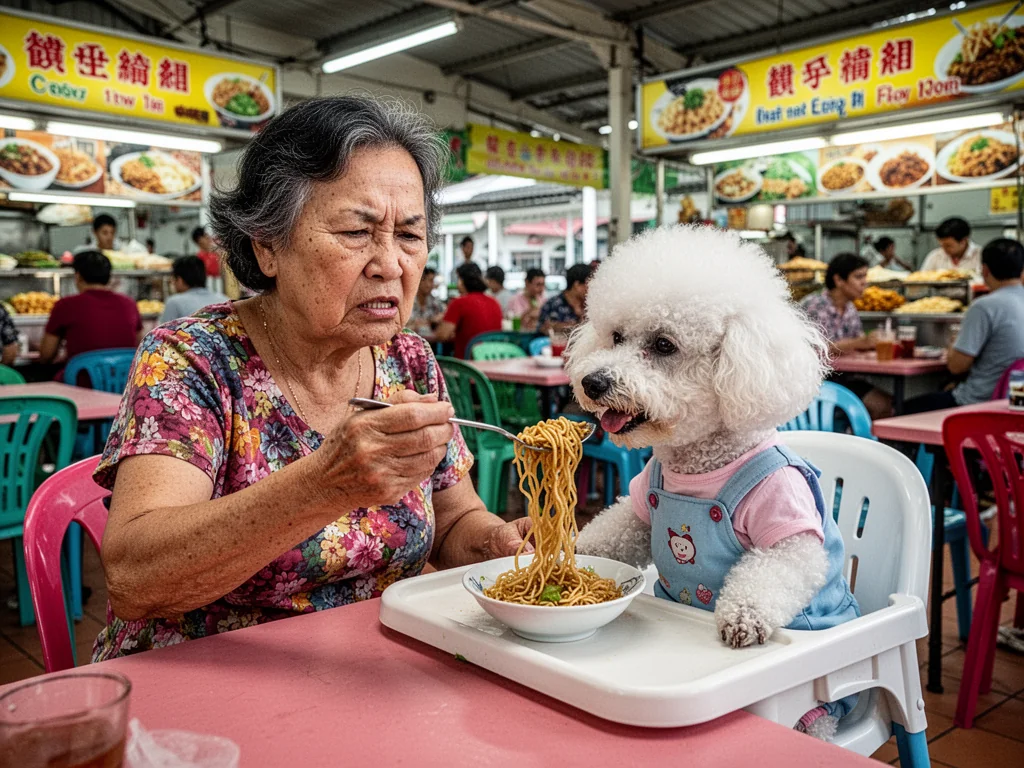 Singapore Slurp: Singaporean Woman Claims Unleashed Dog Is Actually Her Biological Son