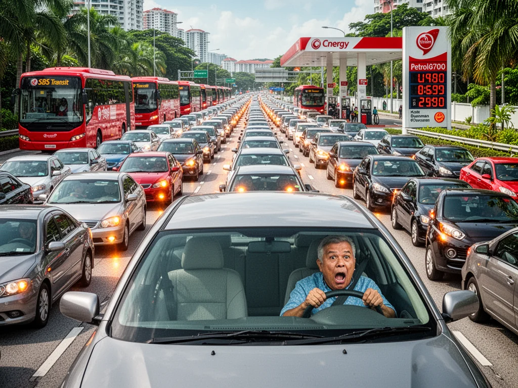 Singapore Slurp: Sinkies cause massive gridlock to save price of one McSpicy.