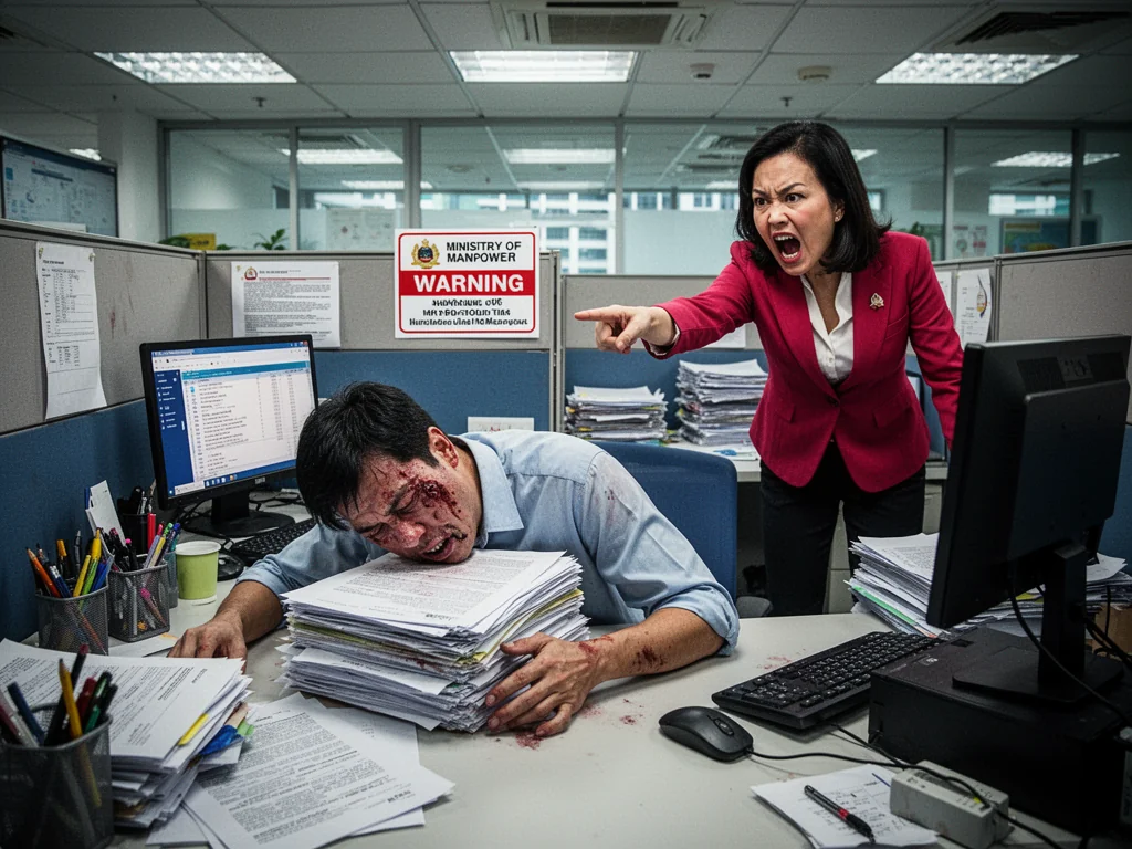 Singapore Slurp: Singapore Man Fired Posthumously For Unauthorised Moonlighting In Afterlife