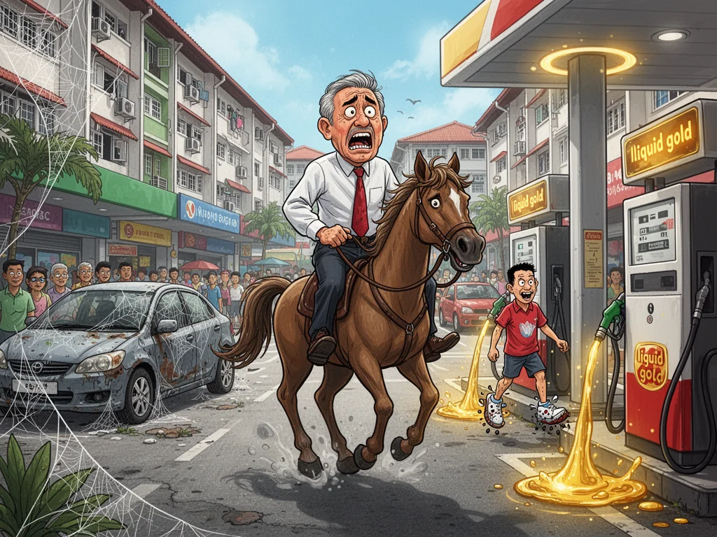 Singapore Slurp: Sinkies Forced To Sell Second Kidney After New Fuel Hikes