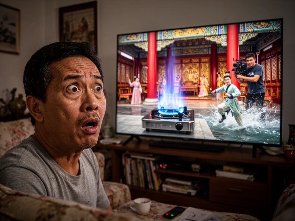 Singapore Slurp: Sinkies Baffled by High-Tech Gas Stoves in Ancient China Drama