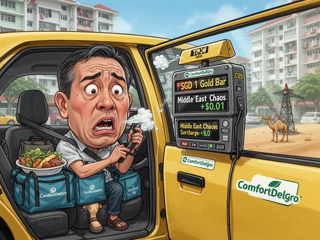 Singapore Slurp: ComfortDelGro introduces "Middle East Drama" surcharge for Singaporeans