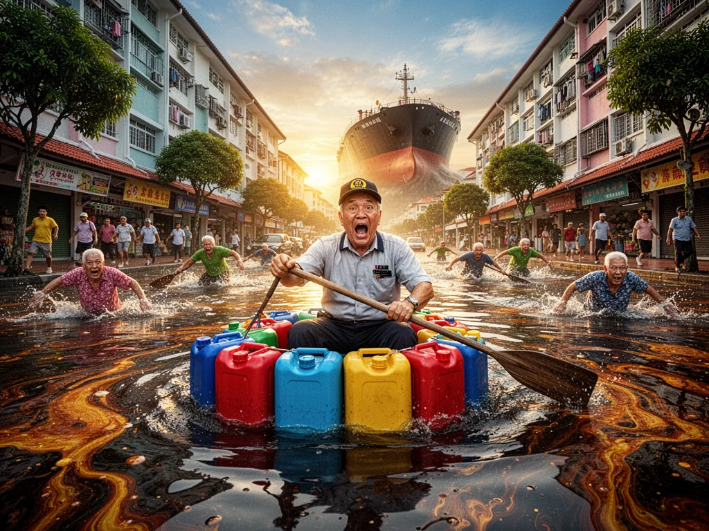 Singapore Slurp: The President tells Sinkies to paddle for own damn oil