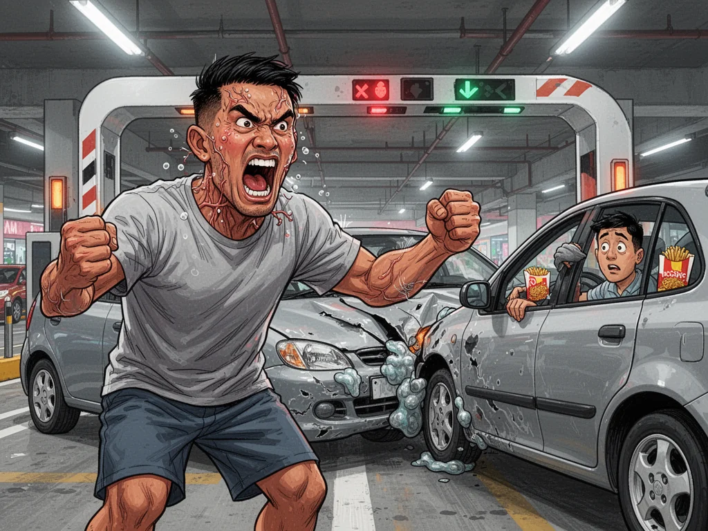 Singapore Slurp: Sinkie Driver Offers Free Punches To Avoid $2 Carpark Fee