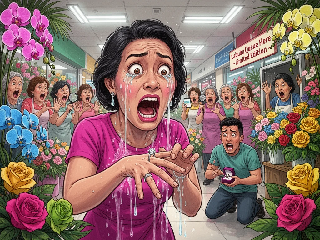 Singapore Slurp: Singapore Woman Declares National Emergency Over Pathetic Engagement Diamond