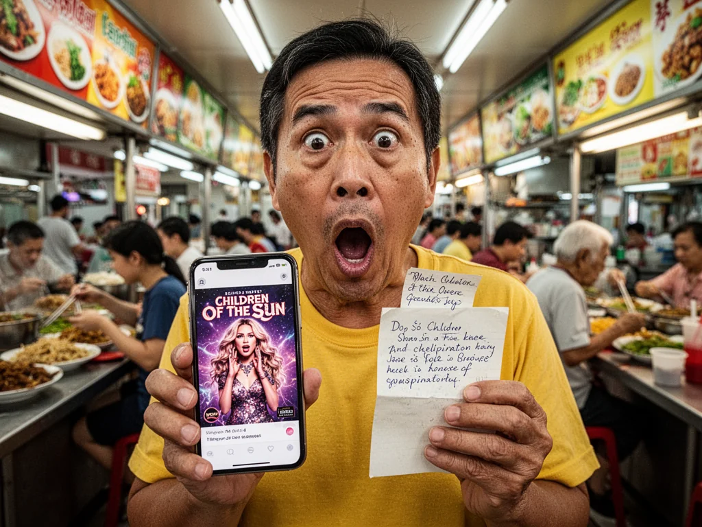 Singapore Slurp: Singaporeans SHOCKED Mandopop star’s creativity is just elderly man’s text.