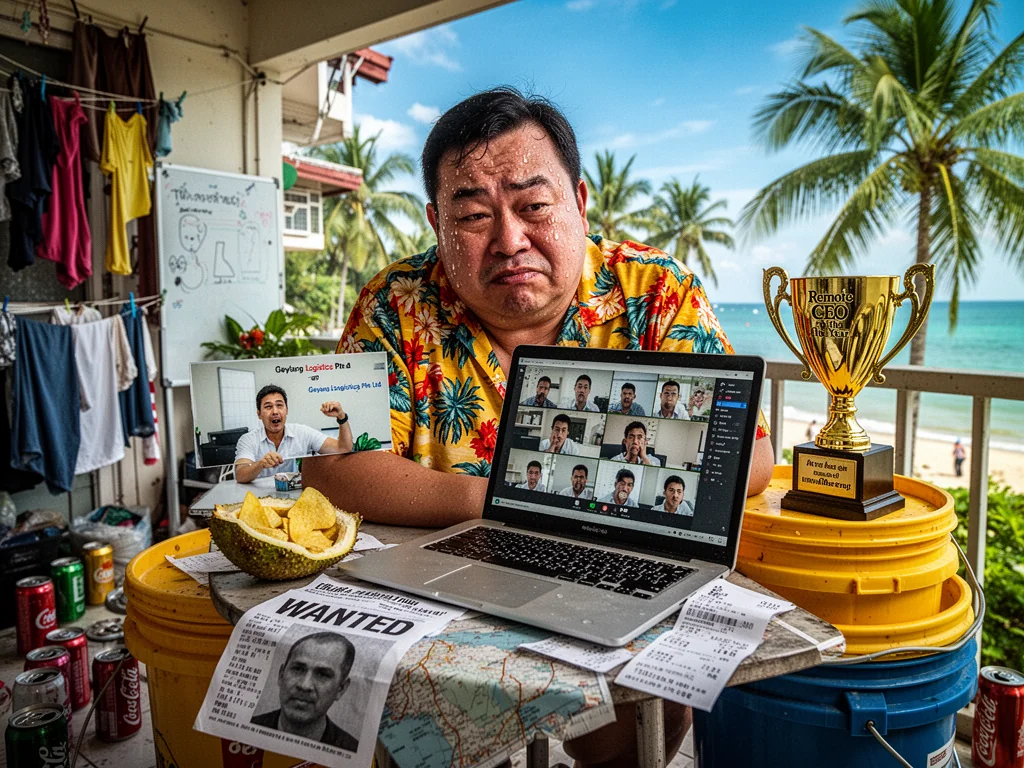 Singapore Slurp: Singaporean Pimp Wins ‘Remote CEO’ Award While Hiding In Thailand