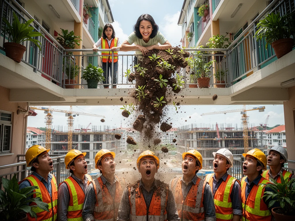 Singapore Slurp: Sinkies Launch Organic Biological Warfare Against Noisy Construction Workers