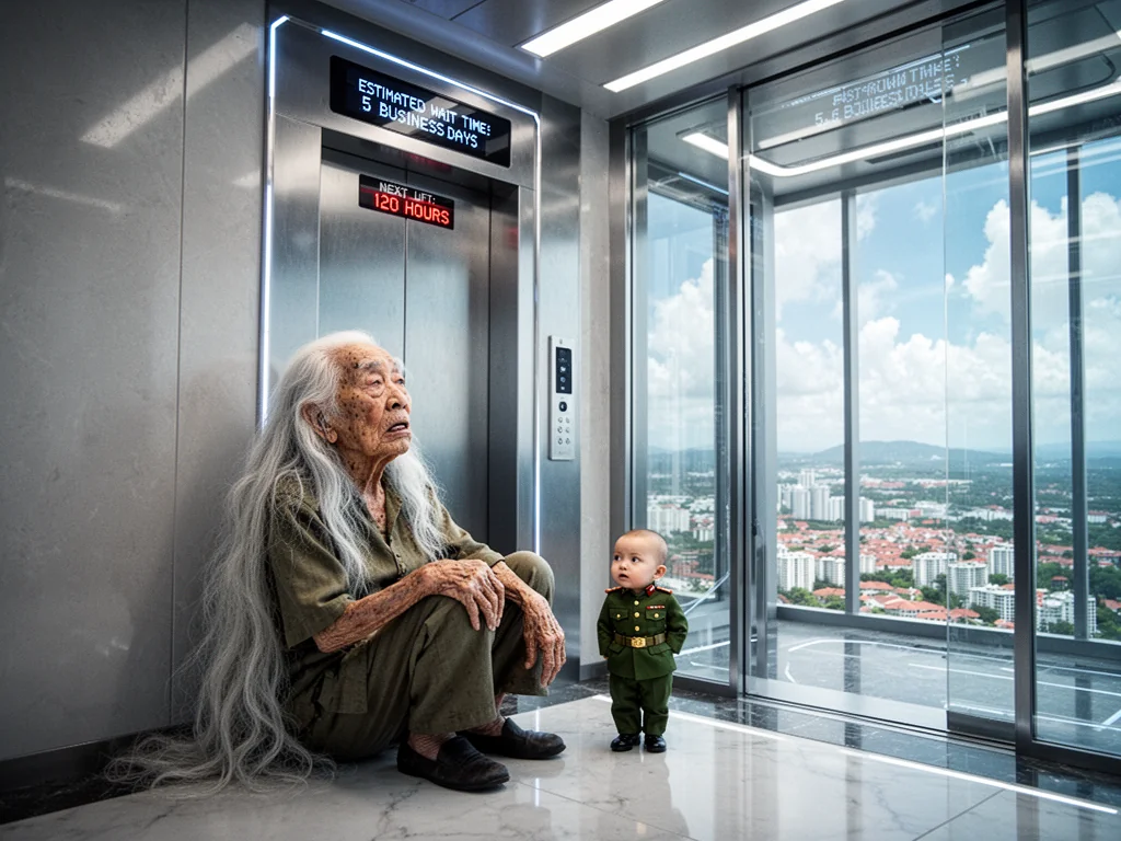 Singapore Slurp: Sinkies Reject 60-Storey BTO Over 5-Business-Day Lift Wait