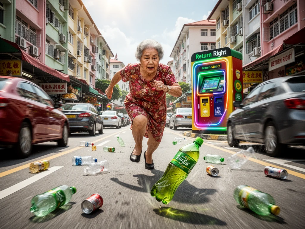 Singapore Slurp: Sinkies To Retire Early On Massive 10-Cent Bottle Windfalls