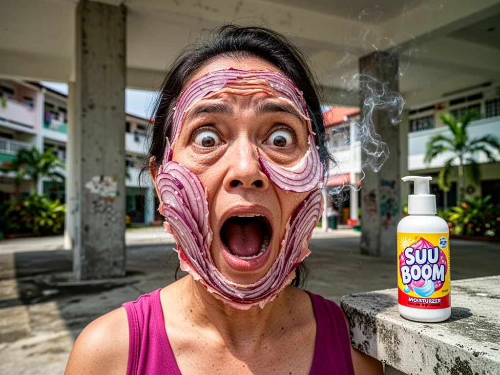 Singapore Slurp: Sinkies shocked that $2 TikTok moisturiser causes immediate leprosy