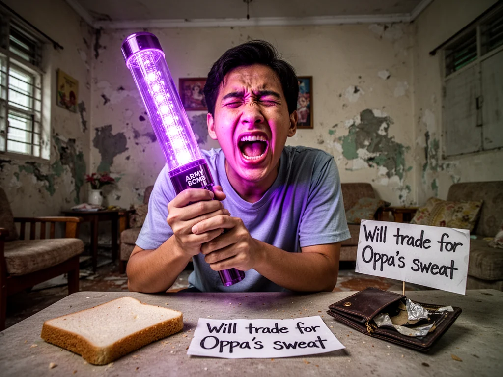 Singapore Slurp: Sinkies sell internal organs for overpriced BTS vibrating plastic sticks