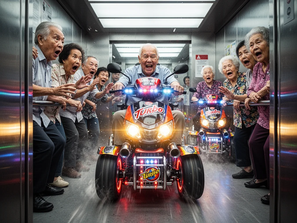 Singapore Slurp: Singapore HDB Lifts Now High-Octane Demolition Derbies For Modified PMAs