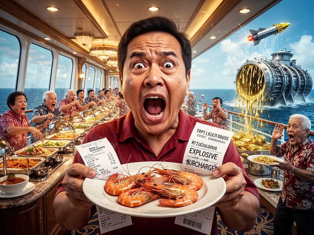 Singapore Slurp: StarDream Cruises Charges Sinkies For Middle East War Proximity