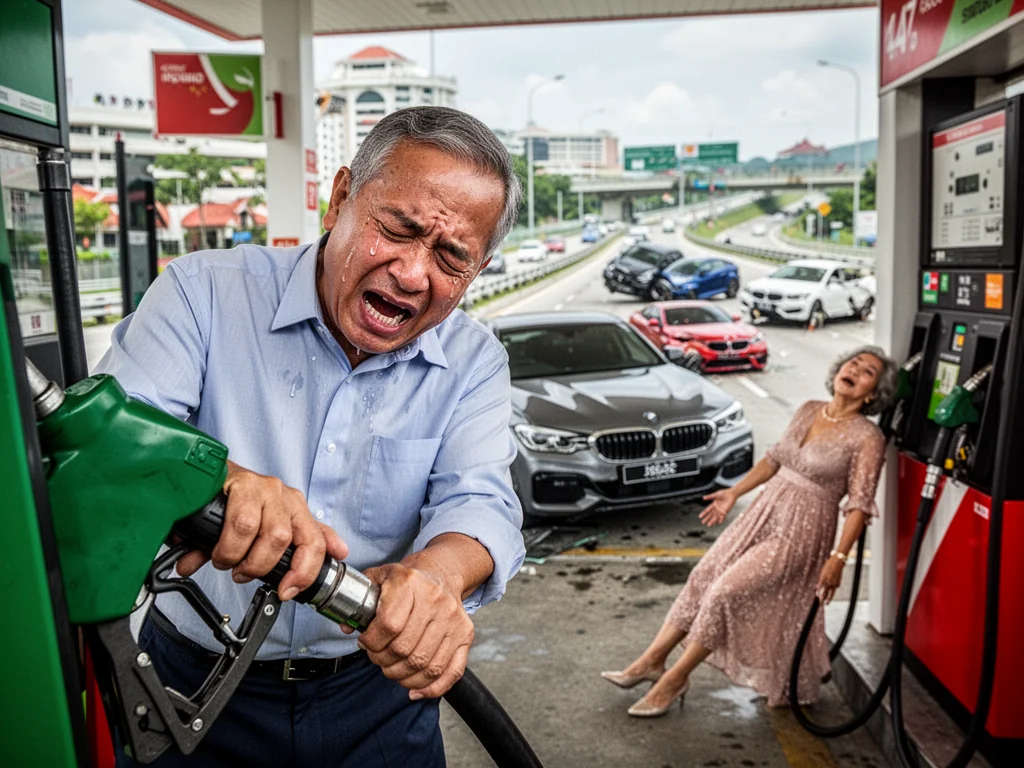 Singapore Slurp: Heartbroken Sinkies Mourn Death of Cheap Malaysia Petrol