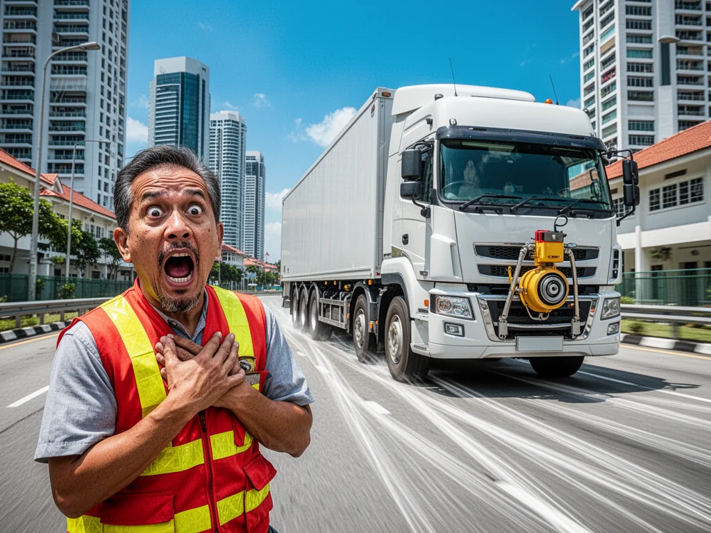 Singapore Slurp: Singapore Companies Charged For Allowing Heavy Trucks To Feel Alive
