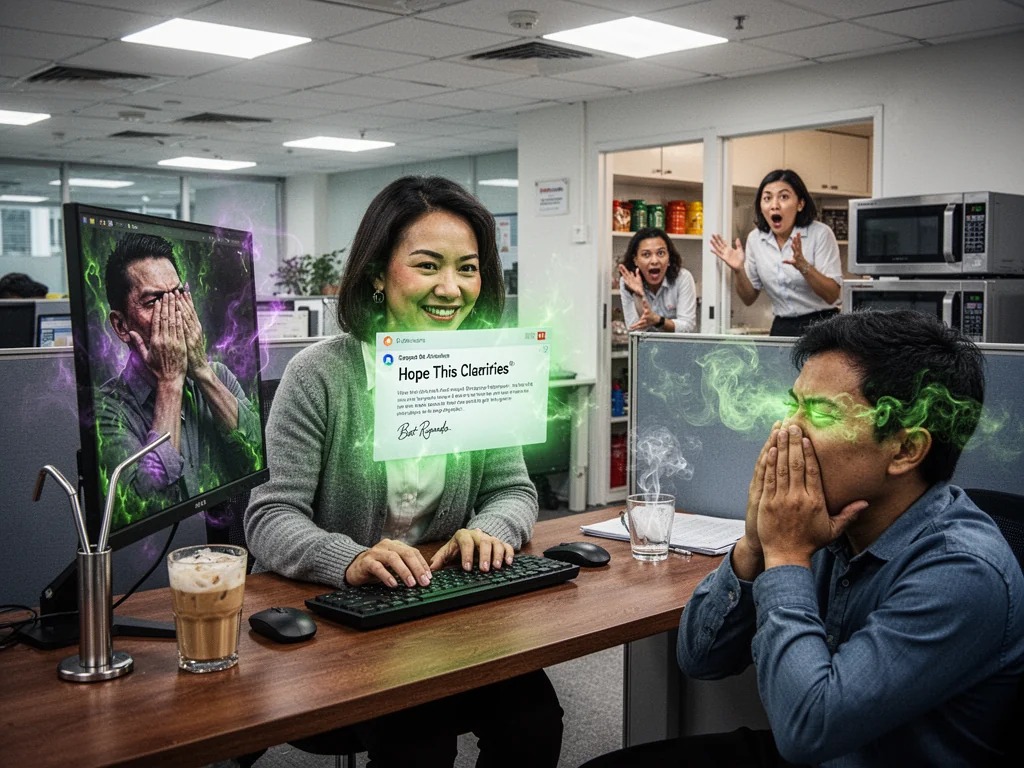 Singapore Slurp: Singapore Woman Weaponises 'Best Regards' To Cripple Entire Office