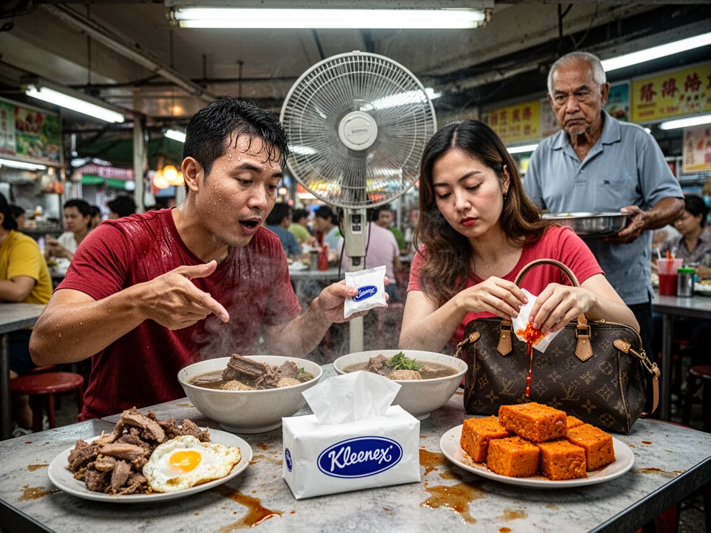 Singapore Slurp: Singapore Casanova Finds ‘Chope’ Tissue Packet More Arousing Than Girlfriend