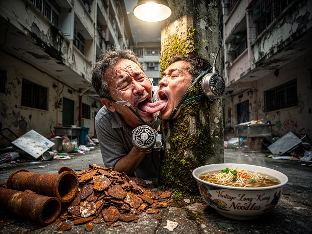 Singapore Slurp: Singapore Foodies Hospitalised After Eating Asbestos For Authentic 1970s Taste