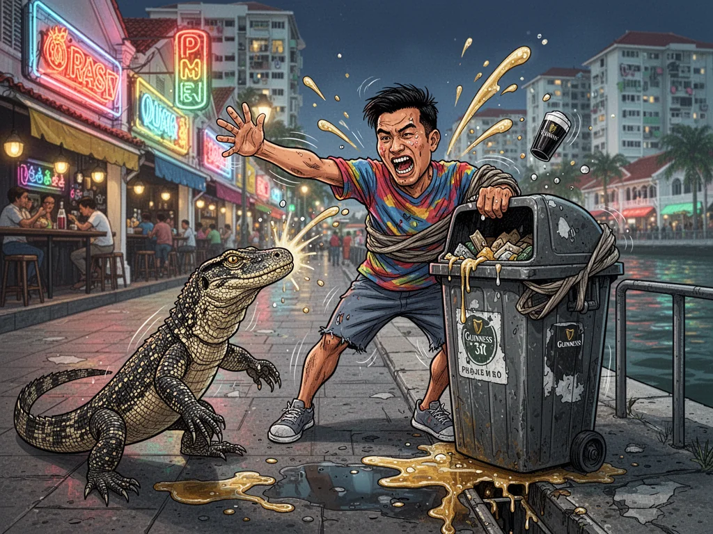 Singapore Slurp: Singapore Reclassifies Public Holiday Drunks as Rabid Urban Wildlife