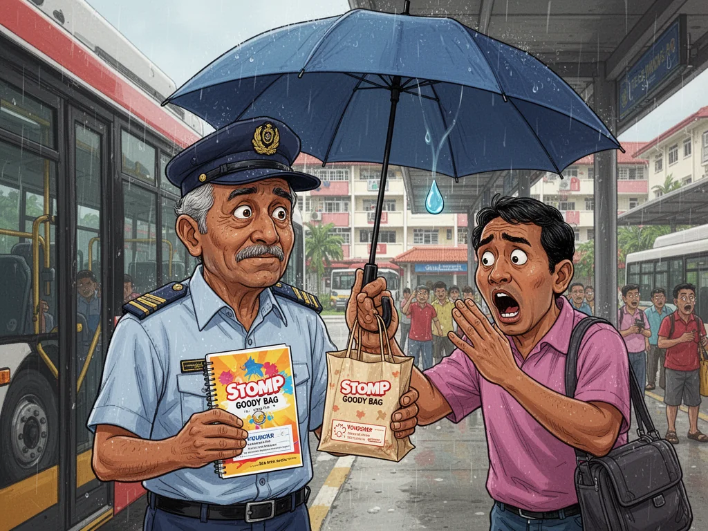 Singapore Slurp: Singapore Man Awarded Second Bag Of Rubbish For Nine-Year Service