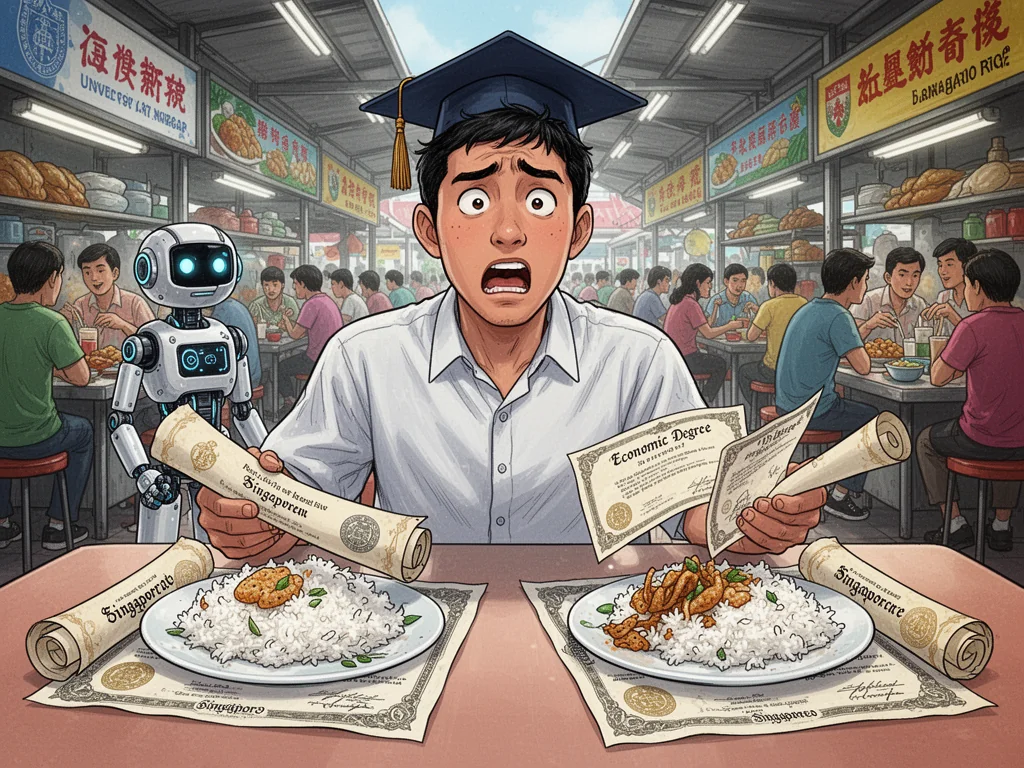 Singapore Slurp: Ivy League MP tells Singaporeans their degrees are expensive napkins