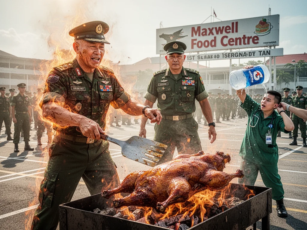 Singapore Slurp: Singapore NS Introduces ‘Medium-Rare’ Training Setting For Heat-Resistant Recruits