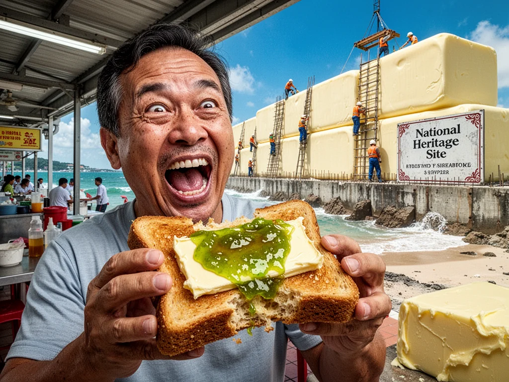 Singapore Slurp: Singapore Declares War On Arteries With Four-Inch Butter Slabs