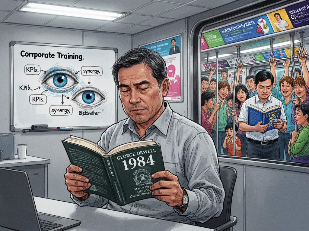 Singapore Slurp: Singaporeans Study George Orwell’s 1984 To Prepare For Civil Service Careers