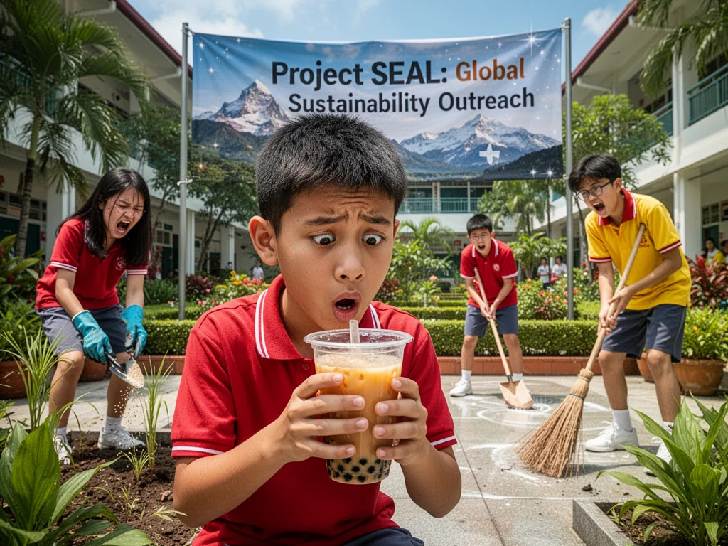 Singapore Slurp: Privileged Singaporean Teens Rebrand Basic Manual Labour As ‘Sustainability Outreach’