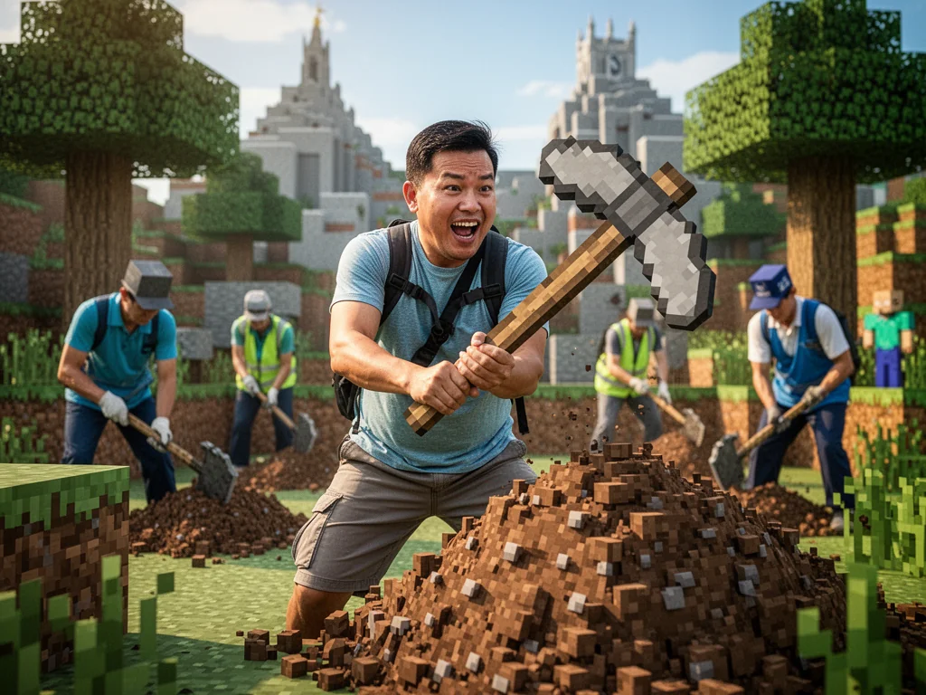 Singapore Slurp: UK Minecraft Theme Park Finally Lets Singaporeans Experience Life As Migrant Workers