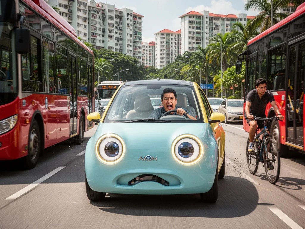 Singapore Slurp: Aion UT’s Cuddly Face Specifically Designed To Gaslight You Into Forgetting COE Prices