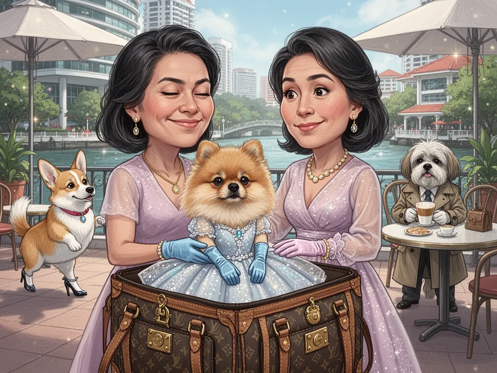 Singapore Slurp: Vogue Sues Dogue After Realizing Bitches Look Better In Couture Than Models