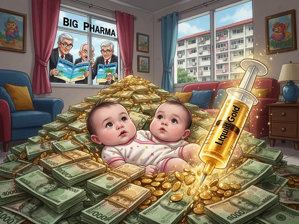 Singapore Slurp: 5-Month-Old Baby Reaches $2.4 Million Net Worth, Still Unemployed Loser.