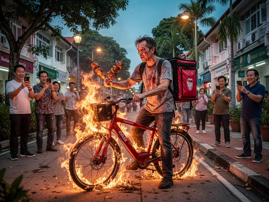 Singapore Slurp: Spontaneous PAB Combustion Only Way To Guarantee Food Arrives Actually Fucking Hot